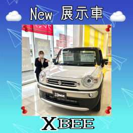 展示車クロスビー入りましたー！！！！